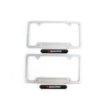 Load image into Gallery viewer, Brand New Universal 1PCS MAZDASPEED Silver Metal License Plate Frame