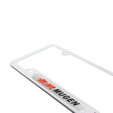 Load image into Gallery viewer, Brand New Universal 2PCS Mugen Silver Metal License Plate Frame