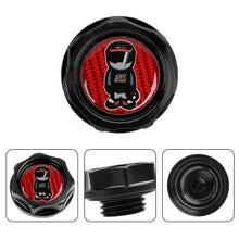 Load image into Gallery viewer, Brand New Mugen Racer Black Engine Oil Cap With Real Carbon Fiber Mugen Racer Sticker Emblem For Honda / Acura