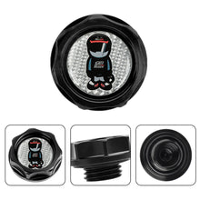 Load image into Gallery viewer, Brand New Mugen Racer Black Engine Oil Cap With Real Carbon Fiber Mugen Racer Sticker Emblem For Honda / Acura