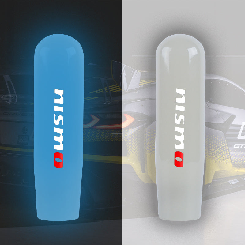 Brand New 15CM Nismo Glow in the Dark Blue Manual Car Gear Long Stick Shift Knob Shifter M8 M10 M12