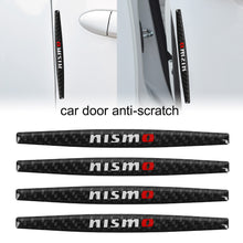 Load image into Gallery viewer, Brand New 4PCS Nismo Real Carbon Fiber Anti Scratch Badge Car Door Handle Cover Trim