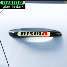 Load image into Gallery viewer, Brand New 8PCS NISMO Glows in Dark Green Car Trunk Side Fenders Door Badge Scratch Guard Sticker