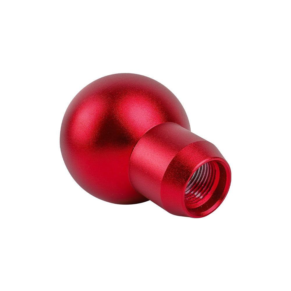 BRAND NEW UNIVERSAL MOMO Racing Universal Red Aluminum Round Shift Knob Lever Knob M8 M10 M12