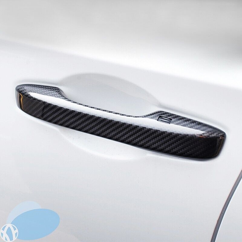 Brand New 4PCS Honda Civic 2022-2024 Real Carbon Fiber Door Handle Knob Cover Trim