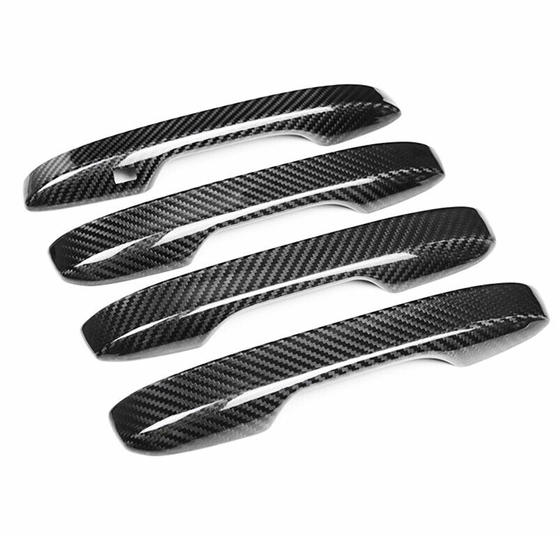 Brand New 4PCS Honda Civic 2022-2024 Real Carbon Fiber Door Handle Knob Cover Trim