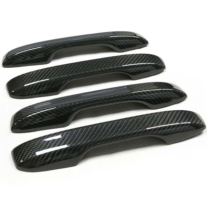 Brand New 4PCS Honda Civic 2022-2024 Real Carbon Fiber Door Handle Knob Cover Trim