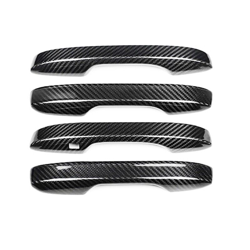 Brand New 4PCS Honda Civic 2022-2024 Real Carbon Fiber Door Handle Knob Cover Trim