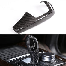 Load image into Gallery viewer, Brand New Real Carbon Fiber Gear Shift Knob Trim Cover Fits BMW X3 X4 X5 X6 F10 F30