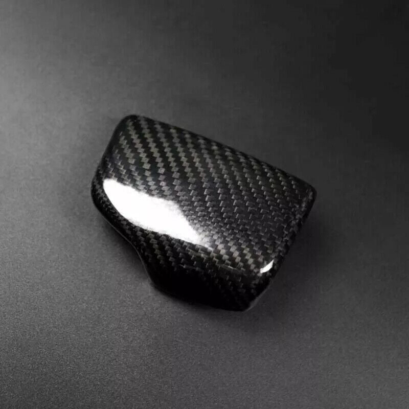 Brand New 2017-2023 Audi A4 S4 B9 A5 S5 Real Carbon Fiber Interior Gear Shift Knob Trim Cover