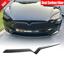 Load image into Gallery viewer, Brand New Tesla Model X 2016-2023 Real Carbon Fiber Front Center Grille Cover Trim