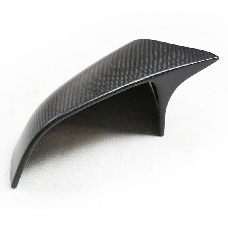 Brand New Matte Real Carbon Fiber M Style Car Side Mirror Add On Cover Caps For 2020-2023 Tesla Model Y