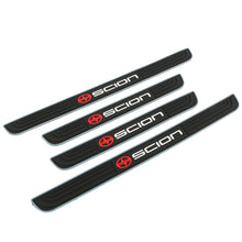 Load image into Gallery viewer, Brand New 4PCS Universal Scion Silver Rubber Car Door Scuff Sill Cover Panel Step Protector