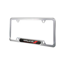 Load image into Gallery viewer, Brand New Universal 2PCS SKUNK2 Chrome Metal License Plate Frame