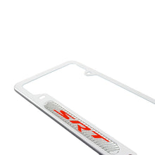 Load image into Gallery viewer, Brand New Universal 1PCS SRT Silver Metal License Plate Frame