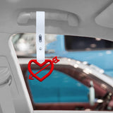 Brand New Arrow Heart Love Red JDM TSURIKAWA Ring Subway Train Bus Handle White Strap Charm Drift