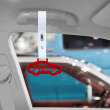 Load image into Gallery viewer, Brand New AE86 CAR Red JDM TSURIKAWA Ring Subway Train Bus Handle White Strap Charm Drift