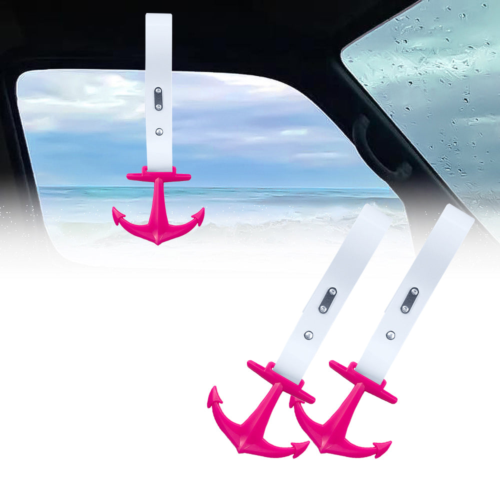 Brand New Anchor Anker Pink JDM TSURIKAWA Ring Subway Train Bus Handle White Strap Charm Drift