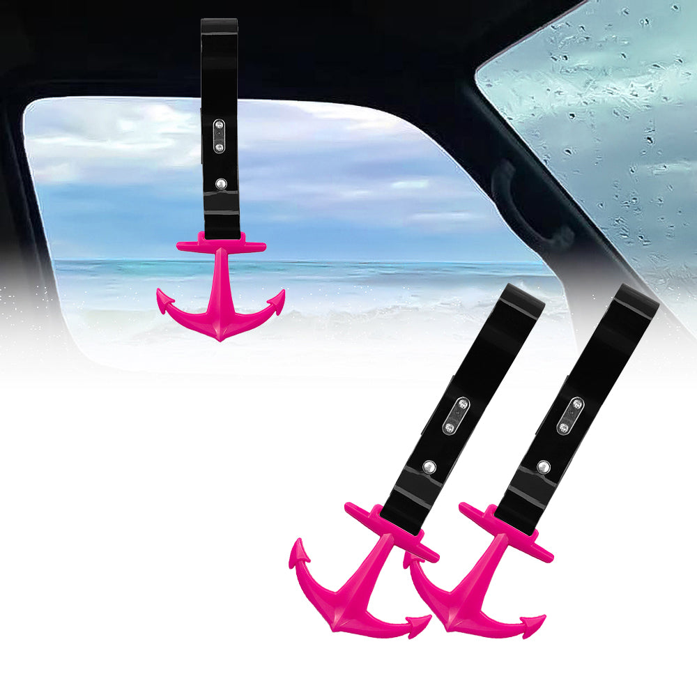 Brand New Anchor Anker Pink JDM TSURIKAWA Ring Subway Train Bus Handle Black Strap Charm Drift