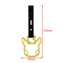 Load image into Gallery viewer, Brand New Pikachu Yellow JDM TSURIKAWA Ring Subway Train Bus Handle Strap Charm Drift