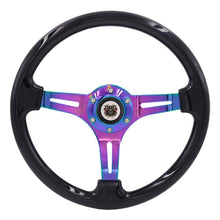 Load image into Gallery viewer, Brand New Universal Anime Devil Samurai Hentai Car Horn Button Black Steering Wheel Center Cap