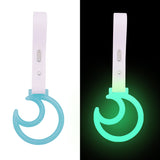 Brand New Moon Teal Glows in Dark JDM TSURIKAWA Ring Subway Train Bus Handle Strap Charm Drift