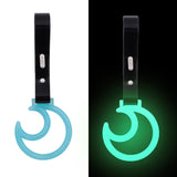 Brand New Moon Teal Glows in Dark JDM TSURIKAWA Ring Subway Train Bus Handle Strap Charm Drift