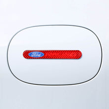 Load image into Gallery viewer, Brand New 1PCS Ford Racing Real Carbon Fiber Red Car Trunk Side Fenders Door Badge Scratch Guard Sticker