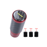 Brand New Universal Momo Red Real Carbon Fiber Racing Gear Stick Shift Knob For MT Manual M12 M10 M8