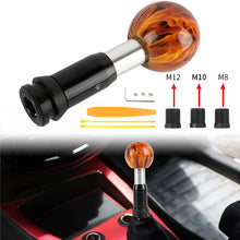 Load image into Gallery viewer, Brand New Fireball Round Ball Aluminum Automatic Transmission Car Gear Shift Knob Shifter level