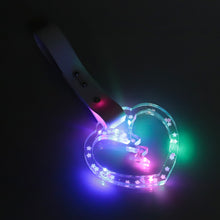 Load image into Gallery viewer, Brand New LED Broken Heart JDM TSURIKAWA Ring Subway Train Bus Handle Strap Charm Drift