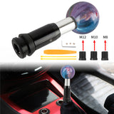 Brand New Star Galaxy Round Ball Aluminum Automatic Transmission Car Gear Shift Knob Shifter level