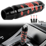 Brand New Naruto Akatsuki Cloud Universal Real Carbon Fiber Black Aluminum Automatic Transmission Racing Gear Shift Knob