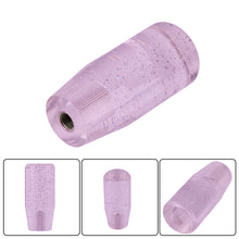 Load image into Gallery viewer, Brand New Universal 10CM Glitter Transparent Purple Manuel Shift Knob Racing Gear Shift Knob M12 M10 M8