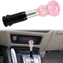 Load image into Gallery viewer, Brand New JDM Pink Glitter Gourd Shape Crystal Automatic Gear Shift Knob Lever Shifter