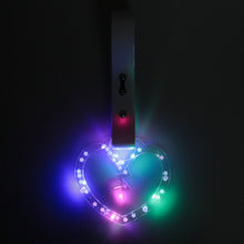 Load image into Gallery viewer, Brand New LED Broken Heart JDM TSURIKAWA Ring Subway Train Bus Handle Strap Charm Drift