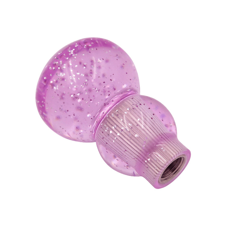 BRAND NEW JDM UNIVERSAL GOURD Glitter Purple Manual Car Racing Gear Shift Knob Shifter M8 M10 M12