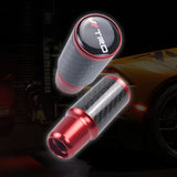 Brand New Universal TRD Red Real Carbon Fiber Racing Gear Stick Shift Knob For MT Manual M12 M10 M8