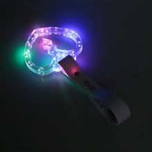 Load image into Gallery viewer, Brand New LED Broken Heart JDM TSURIKAWA Ring Subway Train Bus Handle Strap Charm Drift