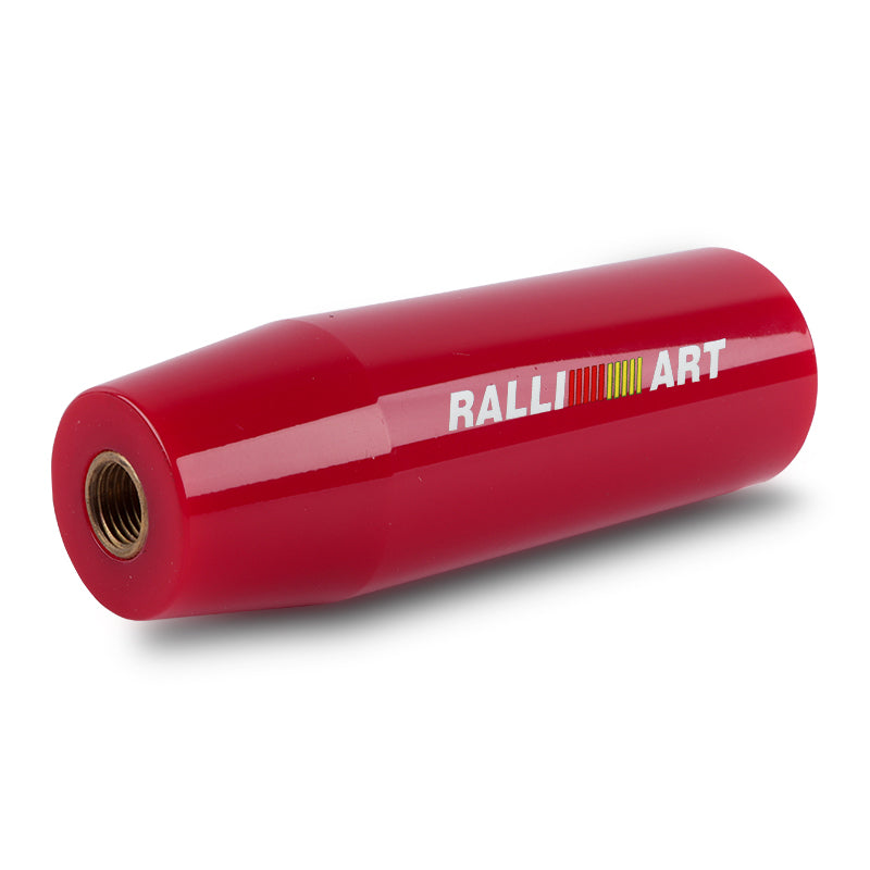 Brand New 12CM Universal Ralliart Glossy Red Long Stick Manual Car Gear Shift Knob Shifter M8 M10 M12