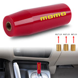 Brand New 12CM Universal MOMO Glossy Red Long Stick Manual Car Gear Shift Knob Shifter M8 M10 M12