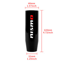 Load image into Gallery viewer, Brand New 12CM Universal Nismo Glossy Black Stick Manual Car Gear Shift Knob Shifter M8 M10 M12