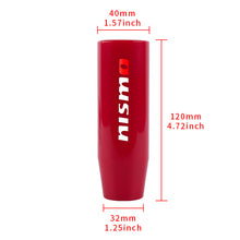 Load image into Gallery viewer, Brand New 12CM Universal Nismo Glossy Red Long Stick Manual Car Gear Shift Knob Shifter M8 M10 M12