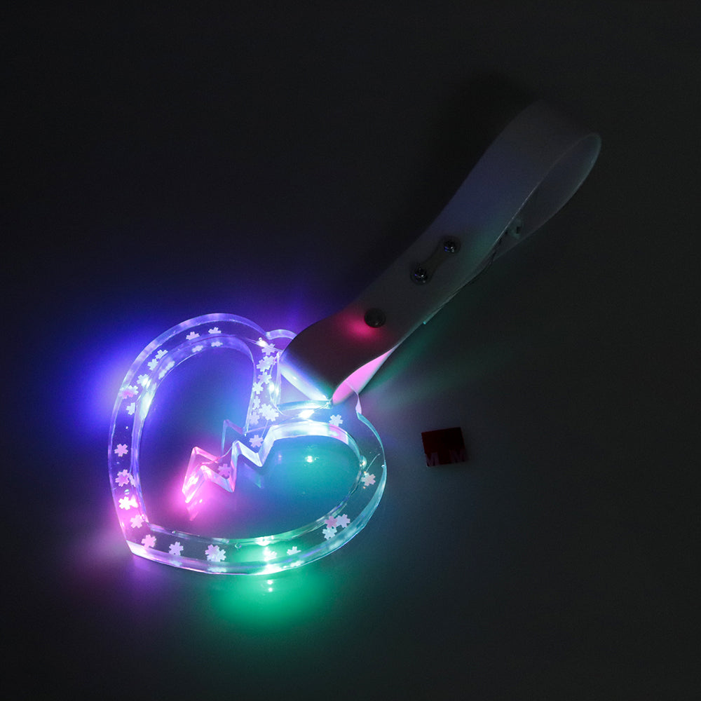 Brand New LED Broken Heart JDM TSURIKAWA Ring Subway Train Bus Handle Strap Charm Drift