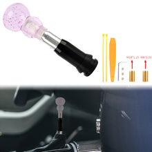 Load image into Gallery viewer, Brand New JDM Purple Glitter Gourd Shape Crystal Automatic Gear Shift Knob Lever Shifter