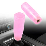 Brand New 12CM Universal Pearl Long Pink Stick Manual Car Gear Shift Knob Shifter M8 M10 M12