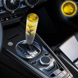 Brand New 1PCS Universal 20CM JDM Clear Yellow Real Flowers Manual Car Black Base Racing Stick Shift Knob M8 M10 M12