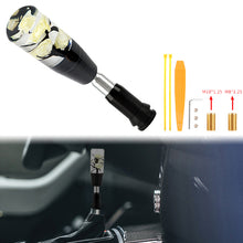 Load image into Gallery viewer, Brand New Universal JDM Crystal Rose Flowers White Head Automatic Car Gear Shift Knob shifter