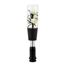 Load image into Gallery viewer, Brand New Universal JDM Crystal Rose Flowers White Head Automatic Car Gear Shift Knob shifter