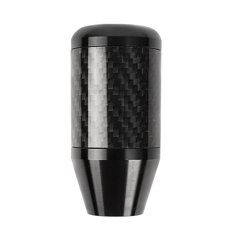 Brand New Universal 5 SPEED Black Real Carbon Fiber Racing Gear Stick Shift Knob For MT Manual M12 M10 M8